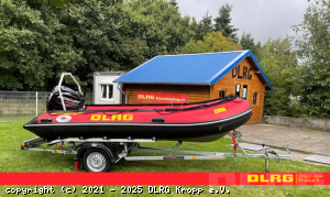Das neue Einsatzboot der DLRG Kropp e.V. 