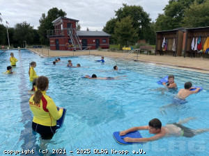 Alle konnten ihre Schwimmfähigkeiten deutlich verbessern. 